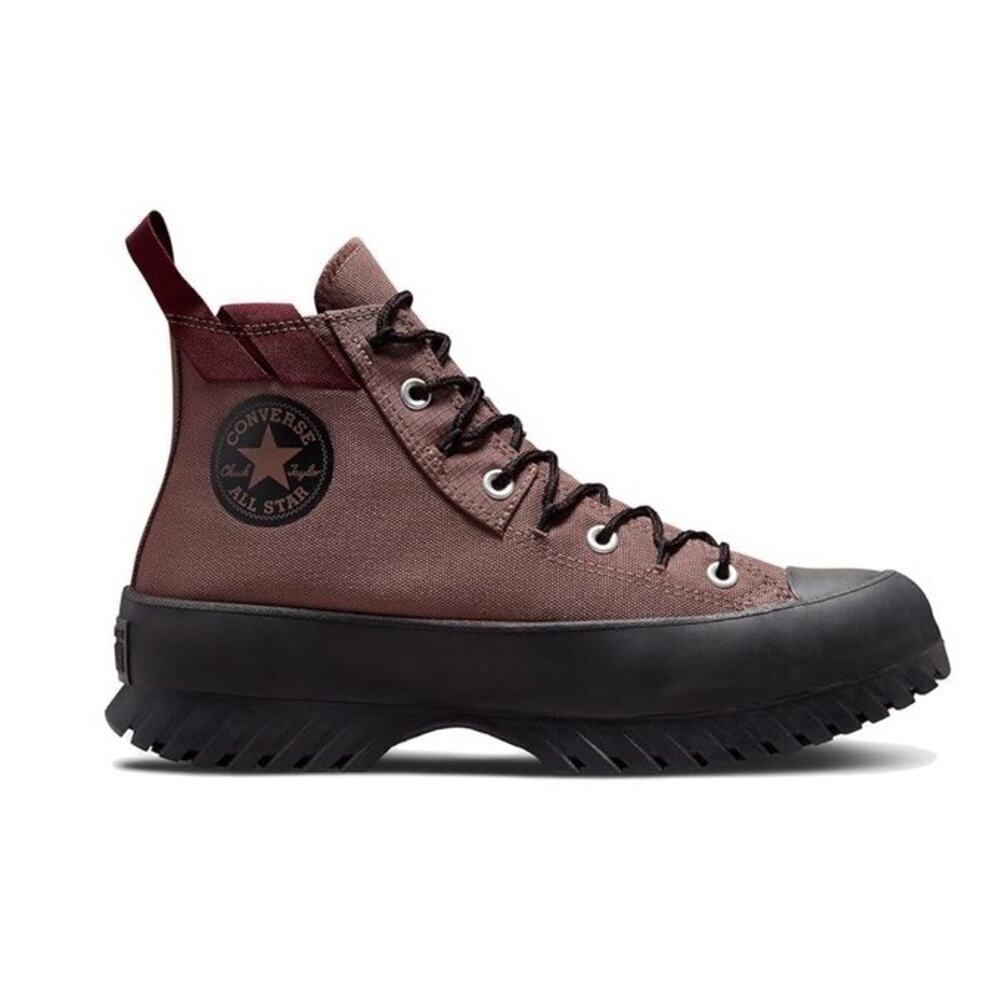 CONVERSE Chuck Taylor Lugged 2.0 High Top Shoes Brown Black Men 4.5 Women 6.5